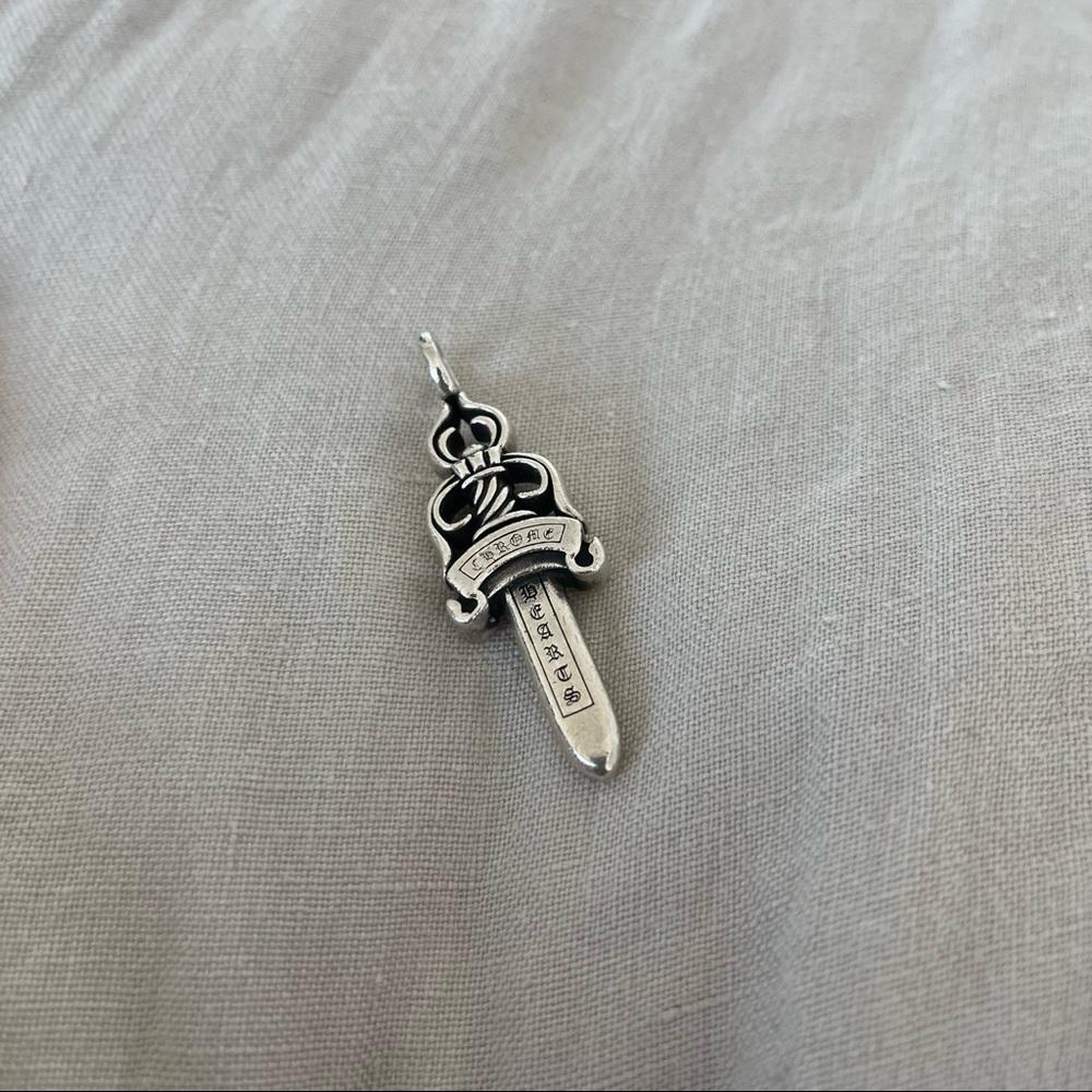Chrome Hearts Double Dagger Pendant
